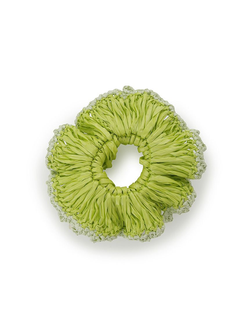 FURFUR「ラフィアライククロシェシュシュ」|ヘアバンド|