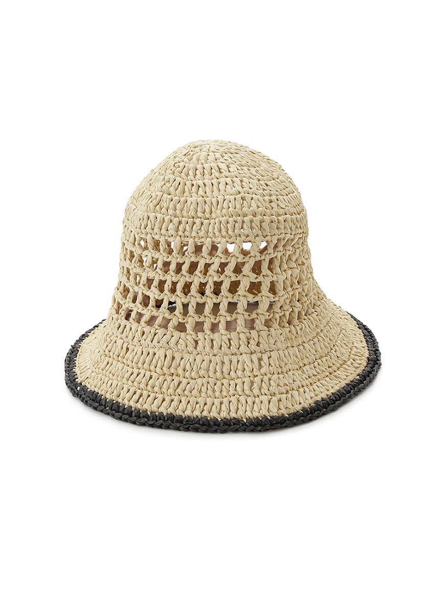 FURFUR「ラフィアライクバケットハット」|ハット|
