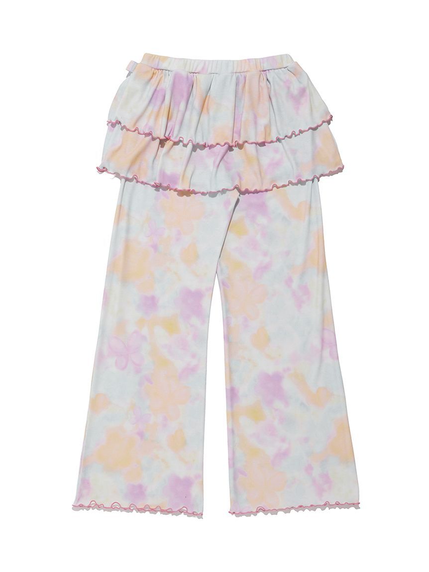 gelato pique「【kansai yamamoto】【レディース】リブフリルロングパンツ」|ルームウェア|