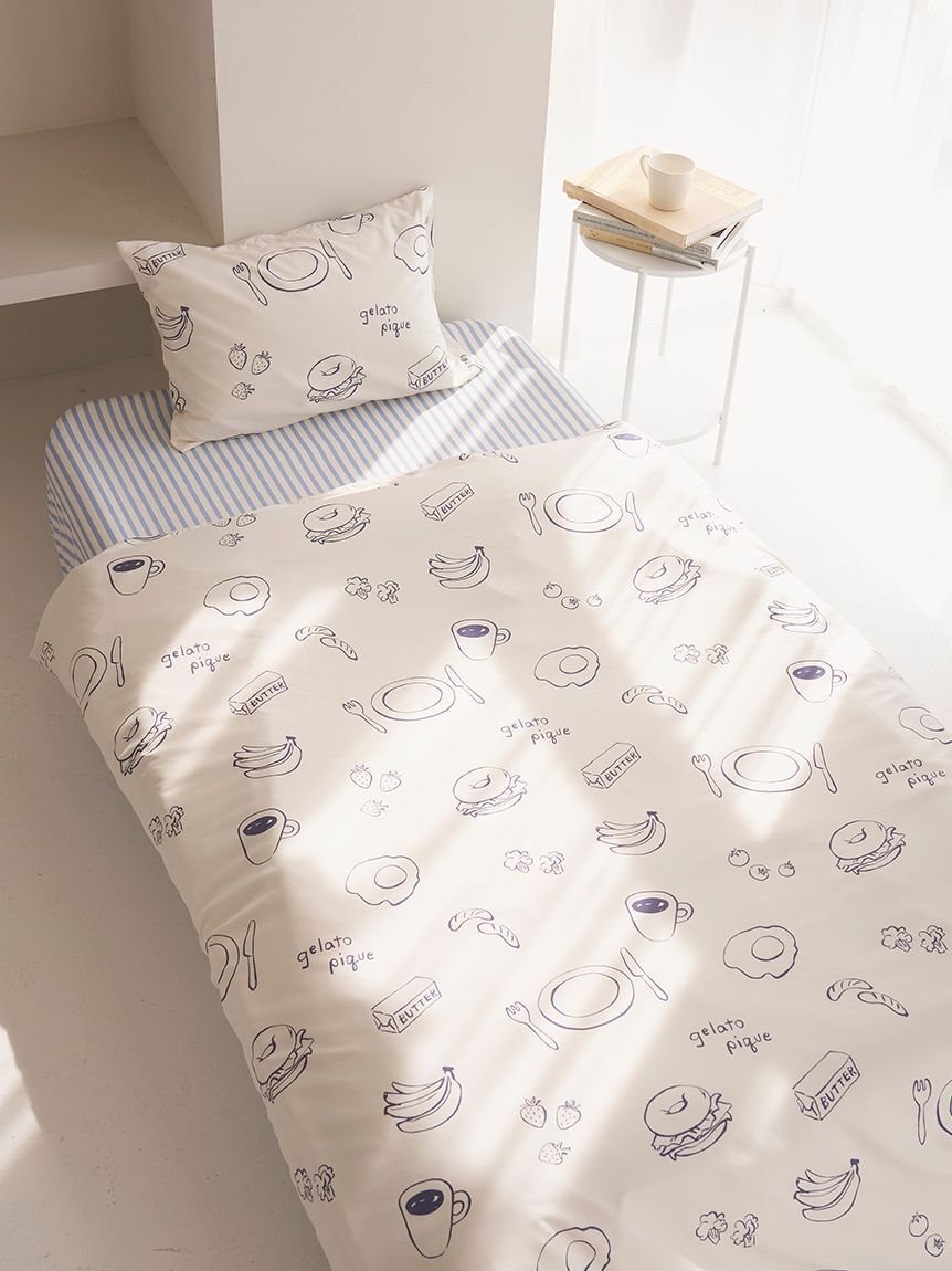 gelato pique Sleep「【Sleep】モーニング柄 ピローケース」|その他|