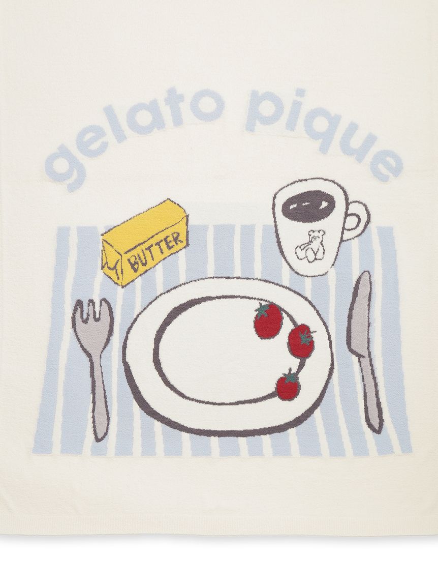 gelato pique Sleep「【Sleep】モーニングモチーフ ジャガードマルチカバー」|その他|