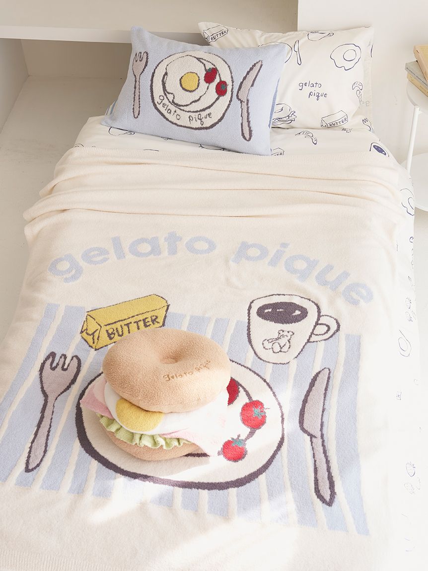 gelato pique Sleep「【Sleep】モーニングモチーフ ジャガードマルチカバー」|その他|