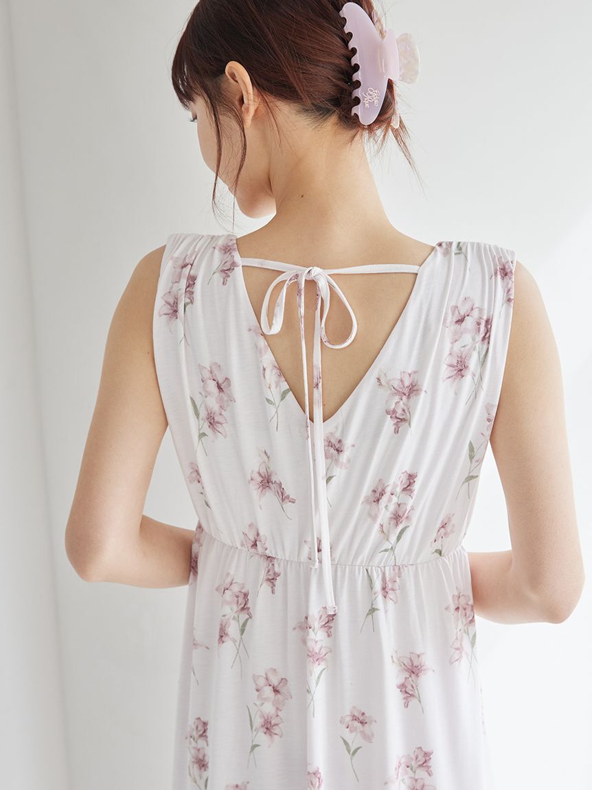 gelato pique「【母の日】フラワー柄カップインワンピース」|ルームウェア|