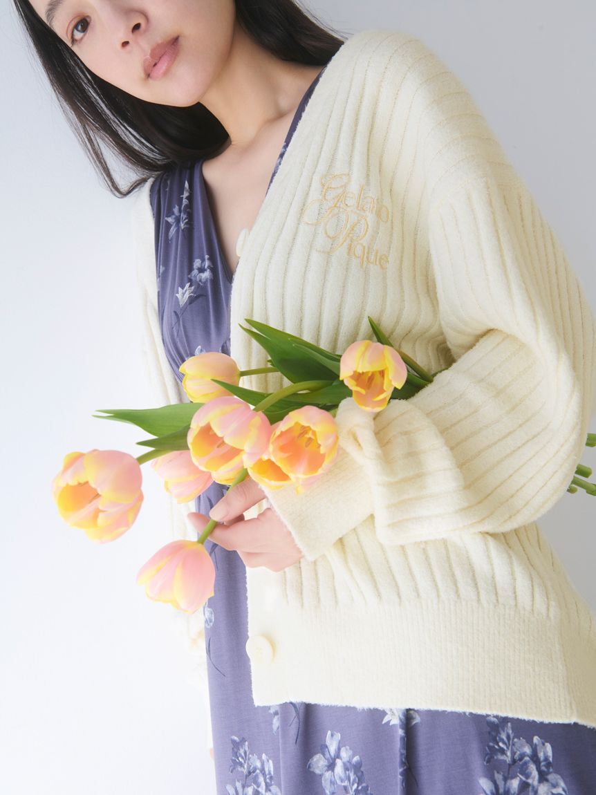 gelato pique「【母の日】フラワー柄カップインワンピース」|ルームウェア|