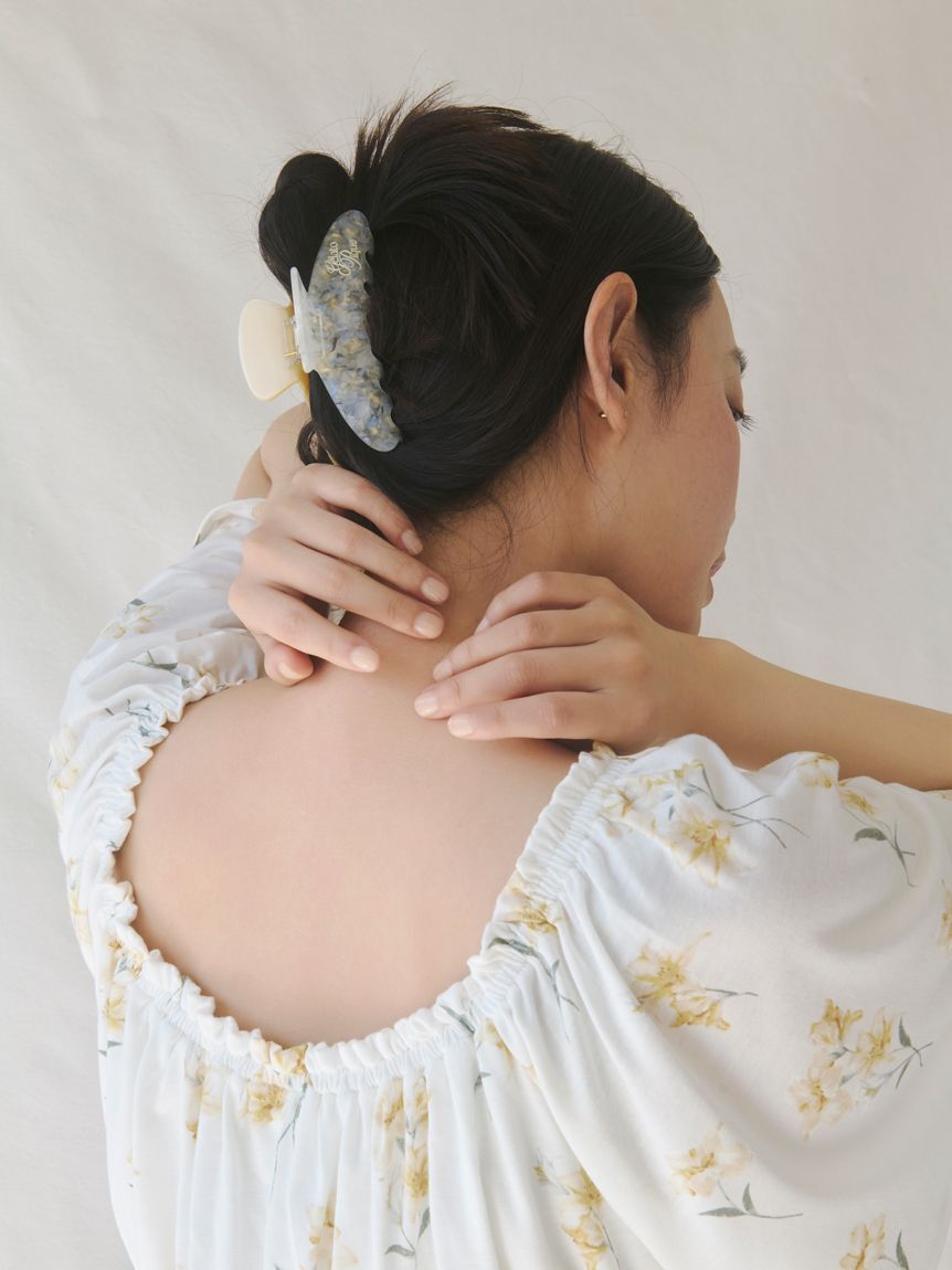 gelato pique「【母の日】フラワー柄カップインプルオーバー」|ルームウェア|