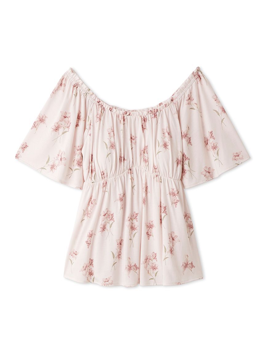 gelato pique「【母の日】フラワー柄カップインプルオーバー」|ルームウェア|PNK