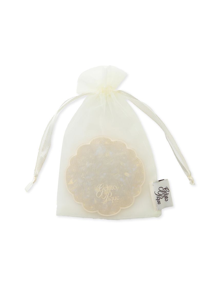 gelato pique「【母の日】トリムラインミラー 巾着付き」|その他|