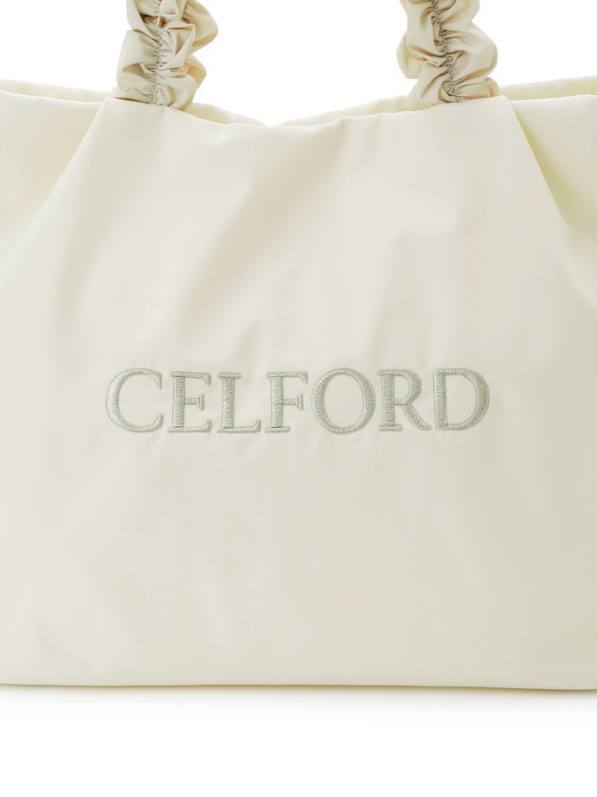CELFORD「フリルラメ刺繍トートバッグ（wide）」|トートバッグ|