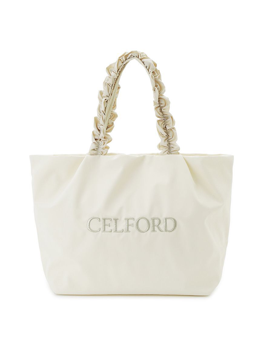 CELFORD「フリルラメ刺繍トートバッグ（wide）」|トートバッグ|