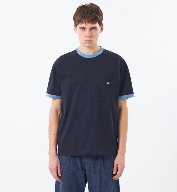 MACKINTOSH PHILOSOPHY「【WEEKENDER】 スピンドルMPロゴリンガーT プレーティング天竺」|Tシャツ・カットソー|