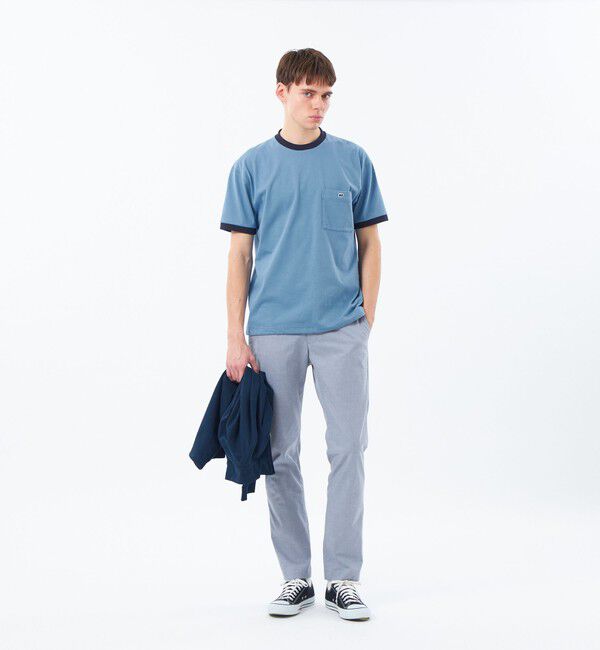 MACKINTOSH PHILOSOPHY「【WEEKENDER】 スピンドルMPロゴリンガーT プレーティング天竺」|Tシャツ・カットソー|