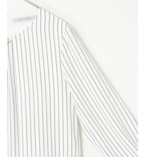 IKKA LOUNGE「チャームデザインブラウス」|シャツ・ブラウス|