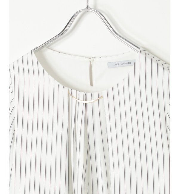 IKKA LOUNGE「チャームデザインブラウス」|シャツ・ブラウス|