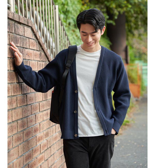 ikka「【2点セット】GOKU楽ニットカーデインナーセット」|その他|