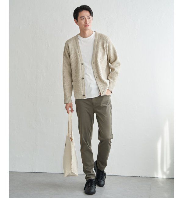 ikka「【2点セット】GOKU楽ニットカーデインナーセット」|その他|