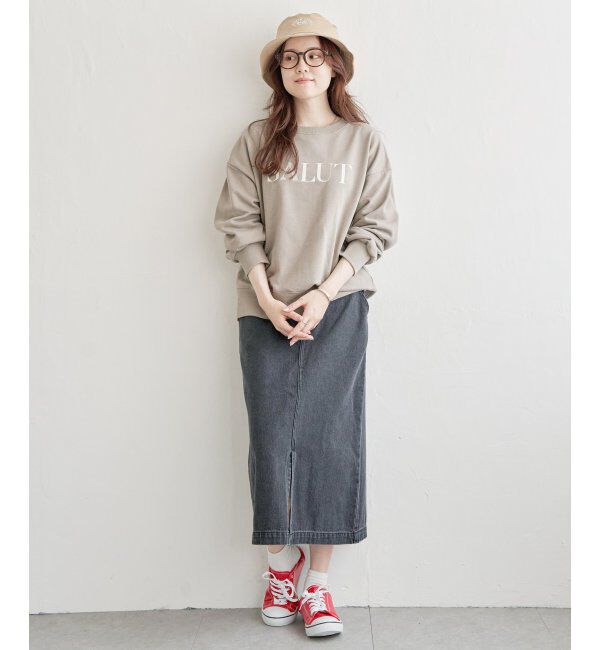 Lbc with Life「ステッチ刺繍ロゴ裏毛プルオーバー」|その他|