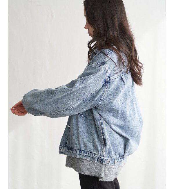 VENCE share style「デニムジャケット」|ブルゾン・スタジャン|