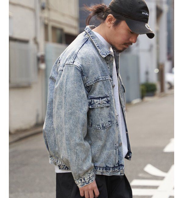 VENCE share style「デニムジャケット」|ブルゾン・スタジャン|