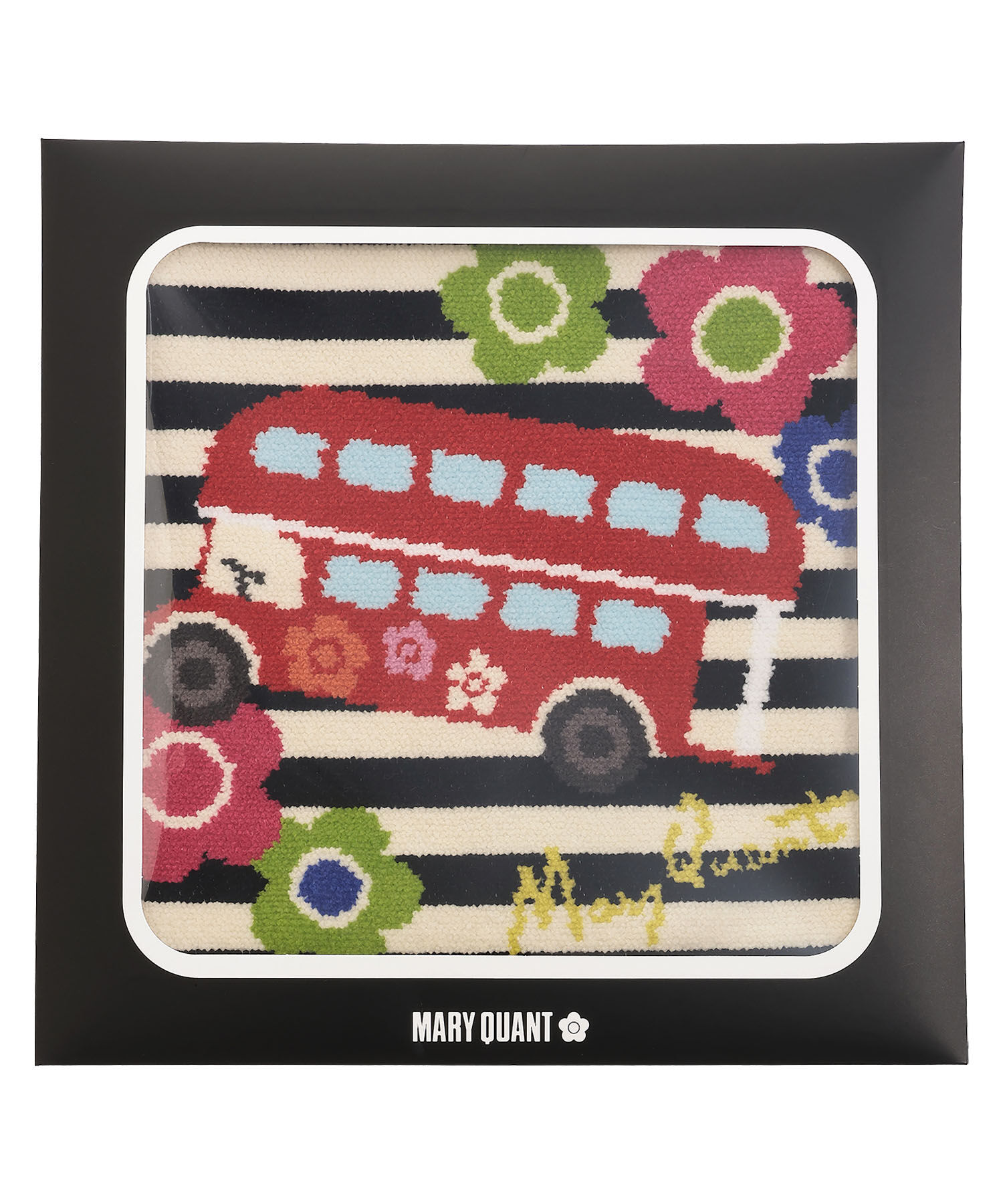 MARY QUANT「ロンドンバスシェニール ミニタオル」|タオル|マルチ