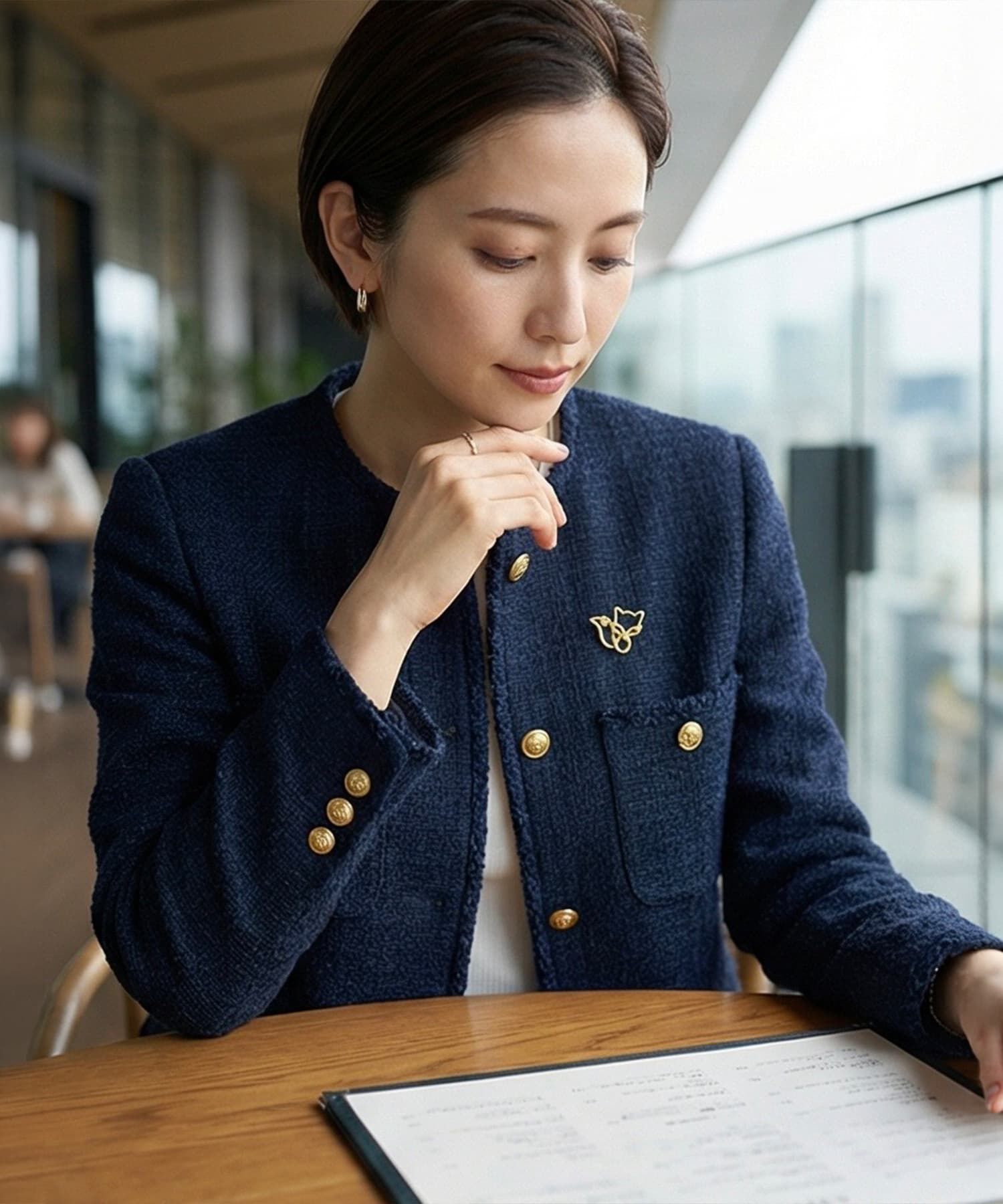 STYLE DELI「【DELI by】フォックスブローチ」|ブローチ・コサージュ|