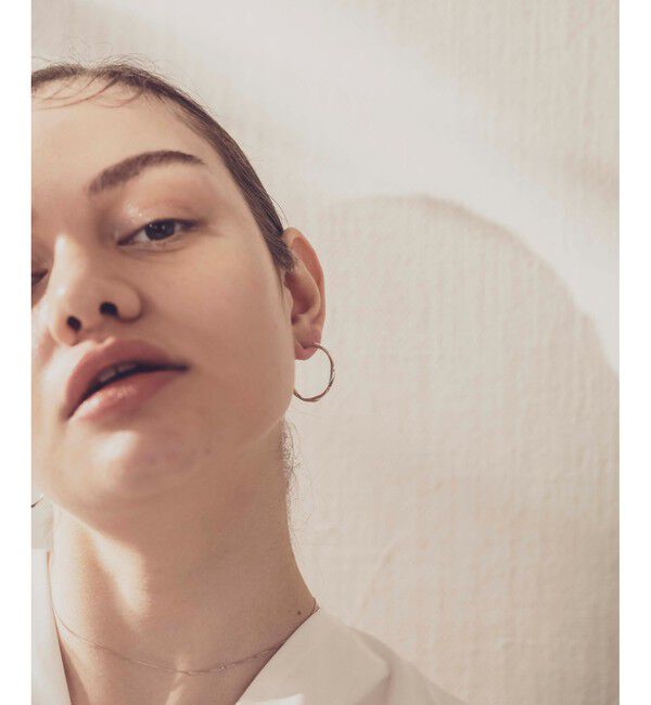 ete「フープイヤリング M」|イヤリング|