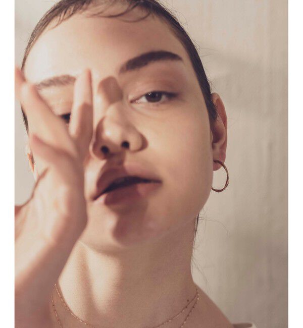 ete「フープイヤリング M」|イヤリング|