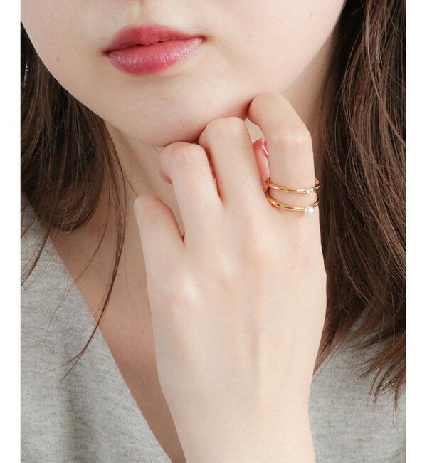 Jouete「フォークリング レイヤード」|リング|