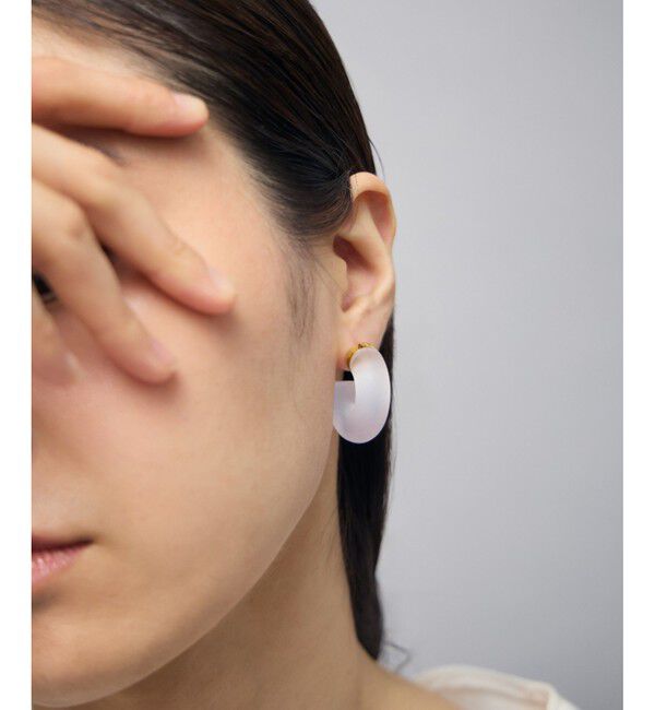Jouete「[ドロップ] ピアス フープ」|ピアス|