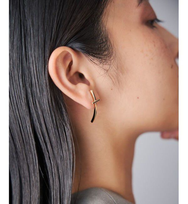 Jouete「[ウェアピアス] ジルコニア クロス」|ピアス|