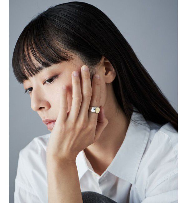 Jouete「[WEB LIMITED] シグネットリング コンビカラー」|リング|
