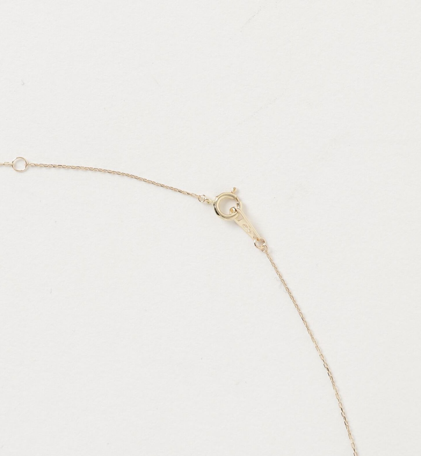  「ゴールド ライン ネックレス | K10YG」|ネックレス|