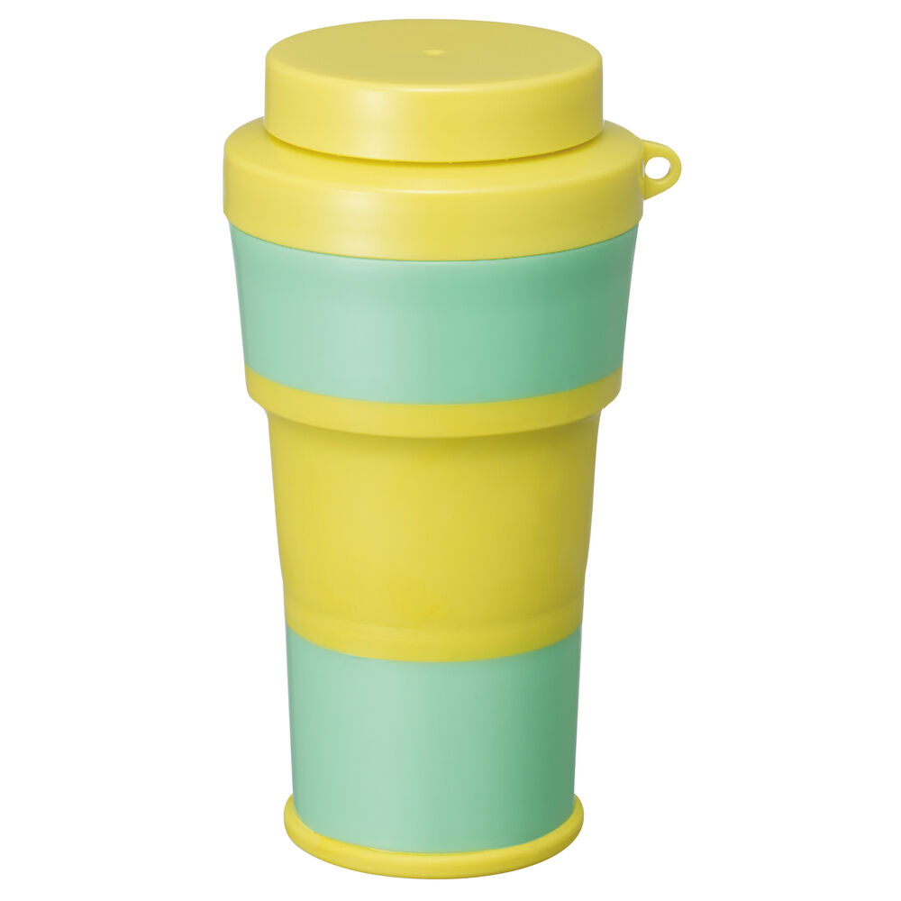 BACKYARD FAMILY「ボトル 水筒 通販 折りたたみ マグボトル ミニボトル プチボトル 伸縮 コンパクト」|食器・キッチングッズ|イエロー1