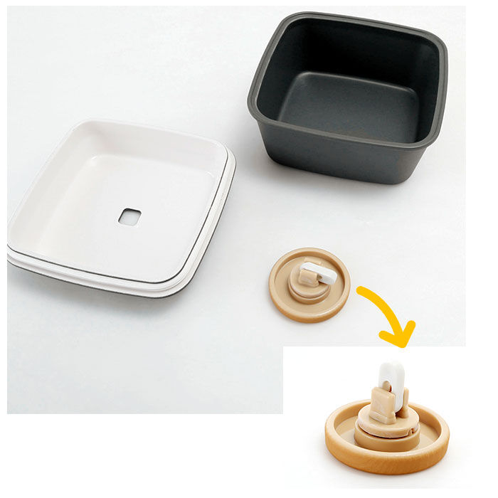 BACKYARD FAMILY「お弁当箱 女子 1段 通販 ランチボックス 小学生 おしゃれ 弁当箱 女子 650ml 女の子」|食器・キッチングッズ|