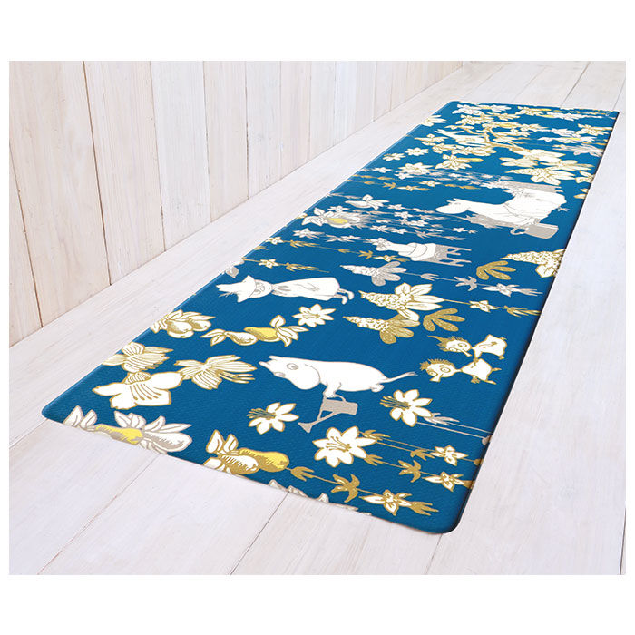 BACKYARD FAMILY「キッチンマット 180 通販 ムーミン 北欧 キャラクター 滑り止め すべりにくい 拭ける ふける」|食器・キッチングッズ|