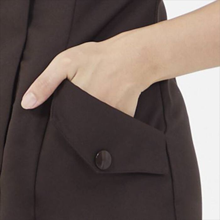 BACKYARD FAMILY「事務 ワンピース 通販 LindeLin LDL-1403 事務服 エステ ユニフォーム 医療事務」|ワンピース|