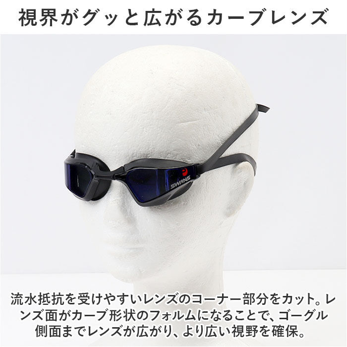 BACKYARD FAMILY「スワンズ ゴーグル ミラー 通販 SWANS SR-72MITPAFAB スイミングゴーグル」|その他|