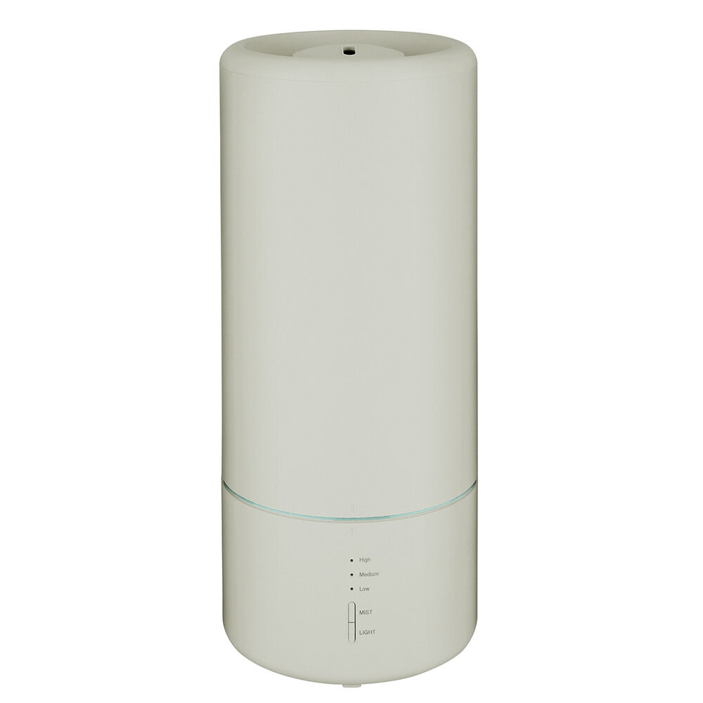 BACKYARD FAMILY「加湿器 おしゃれ 通販 アロマ シンプル スリム 超音波式 上から給水 2.7L 超音波振動方式」|電化製品|グレー1