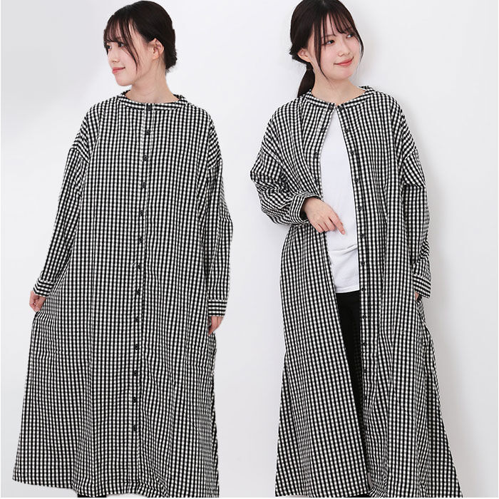BACKYARD FAMILY「DGY ディージーワイ チェックワンピース 2WAY レディース 通販 ワンピース チェックワンピ」|ワンピース|