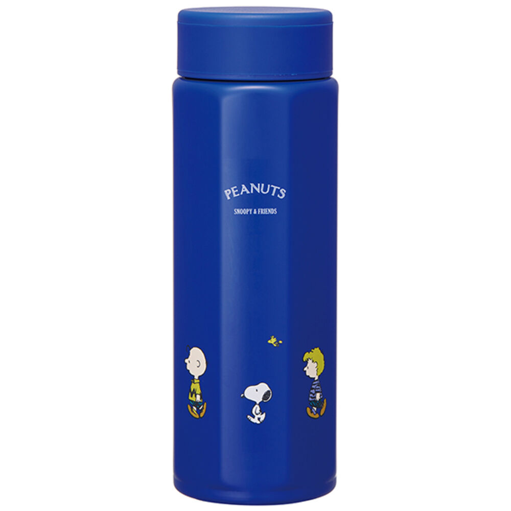 BACKYARD FAMILY「ステンレスボトル 500ml 通販 水筒 ボトル マグボトル マグ 八角形 直飲み ステンレス」|食器・キッチングッズ|ブルー1