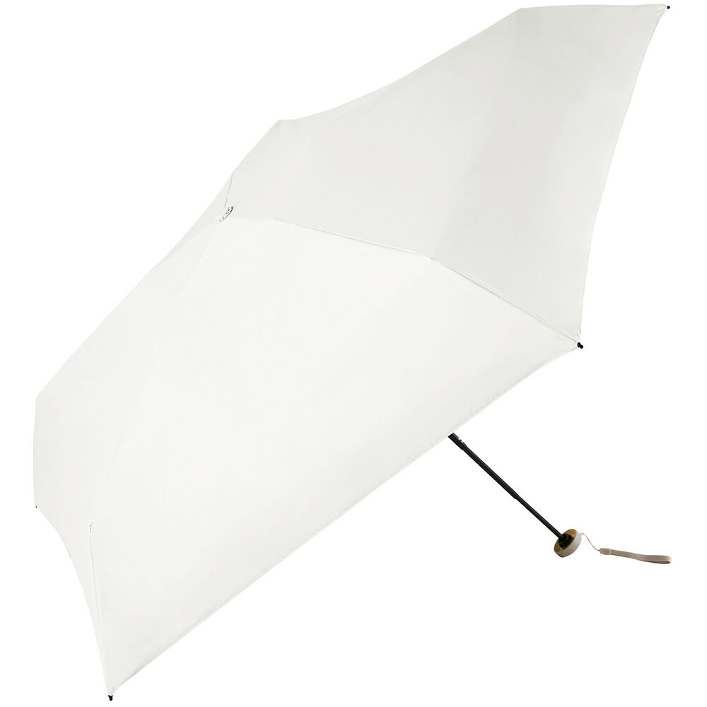 BACKYARD FAMILY「because 折りたたみ傘 晴雨兼用 ビコーズ B-095789 通販 日傘 折りたたみ」|傘|ホワイト1