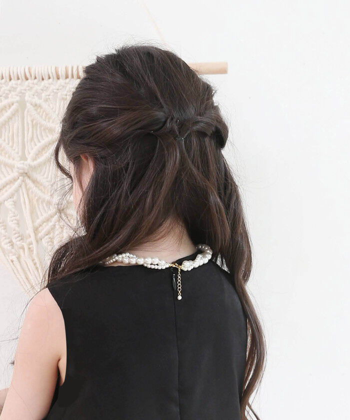 BACKYARD FAMILY「Rora ネックレス キッズ 通販 エリアン パール2連 パールネックレス 首飾り アクセサリー」|その他|