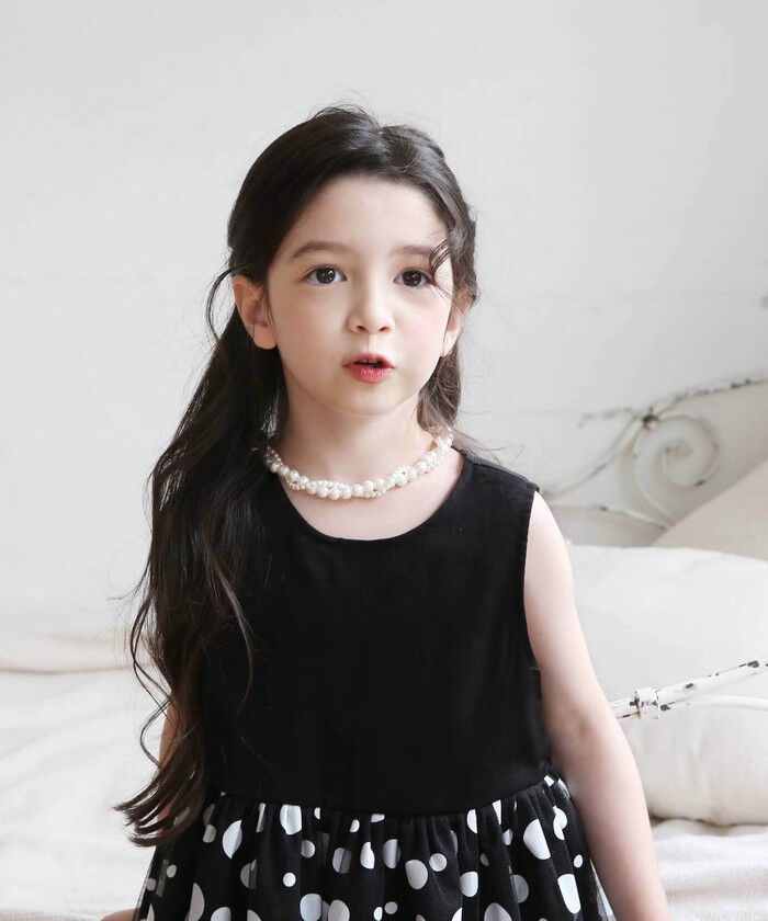 BACKYARD FAMILY「Rora ネックレス キッズ 通販 エリアン パール2連 パールネックレス 首飾り アクセサリー」|その他|