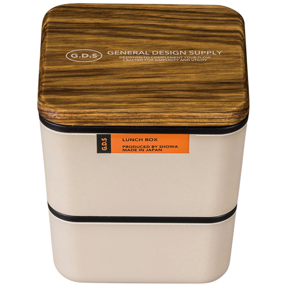 BACKYARD FAMILY「弁当箱 2段 600ml 木製蓋 通販 正和 ランチボックス 二段 お弁当箱 2段弁当箱」|食器・キッチングッズ|ホワイト1