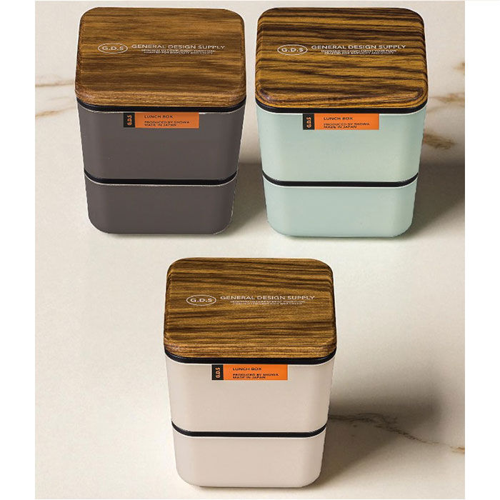 BACKYARD FAMILY「弁当箱 2段 600ml 木製蓋 通販 正和 ランチボックス 二段 お弁当箱 2段弁当箱」|食器・キッチングッズ|