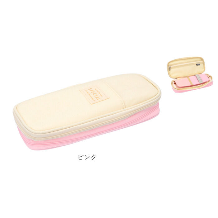 BACKYARD FAMILY「ペンケース 大容量 通販 筆箱 ふでばこ ペンポーチ 二階建て 二層 おしゃれ チャック 通学」|その他|