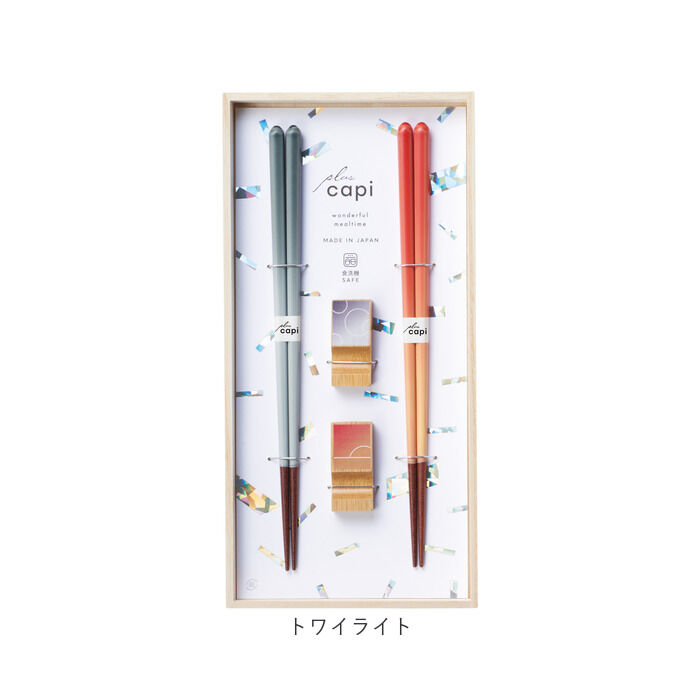 BACKYARD FAMILY「イシダ 夫婦箸 通販 日本製 ペア 箸 ギフト 箸置き セット 桐箱入り お箸 めおと箸 お祝い」|食器・キッチングッズ|