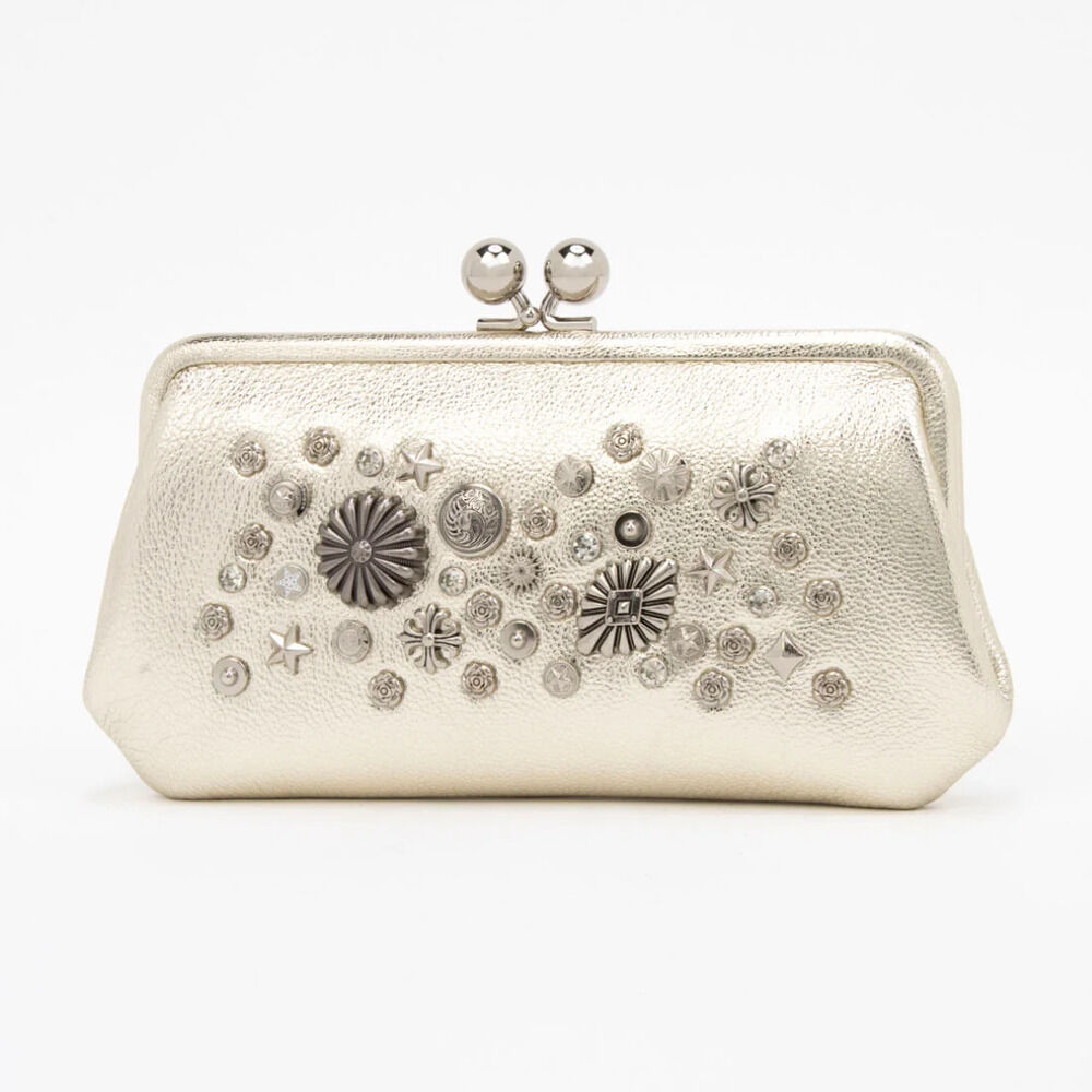 BACKYARD FAMILY「ペルケ がま口 財布 80-06-00101 通販 長財布 ロングウォレット がま口財布」|財布|ゴールド1