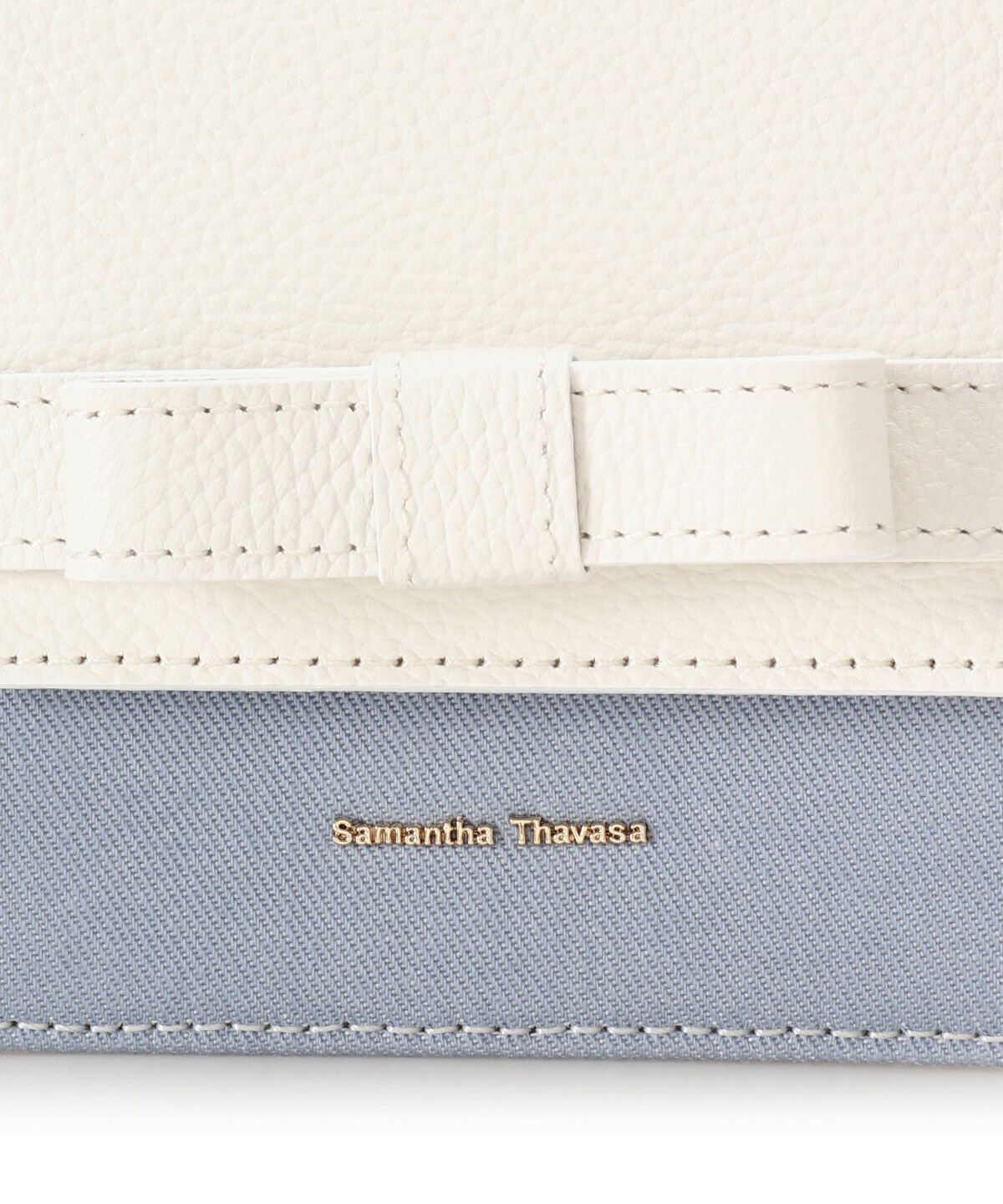 Samantha Thavasa「デニム調エムシュシュⅢ ショルダーバッグ 小サイズ」|ショルダー・メッセンジャー|