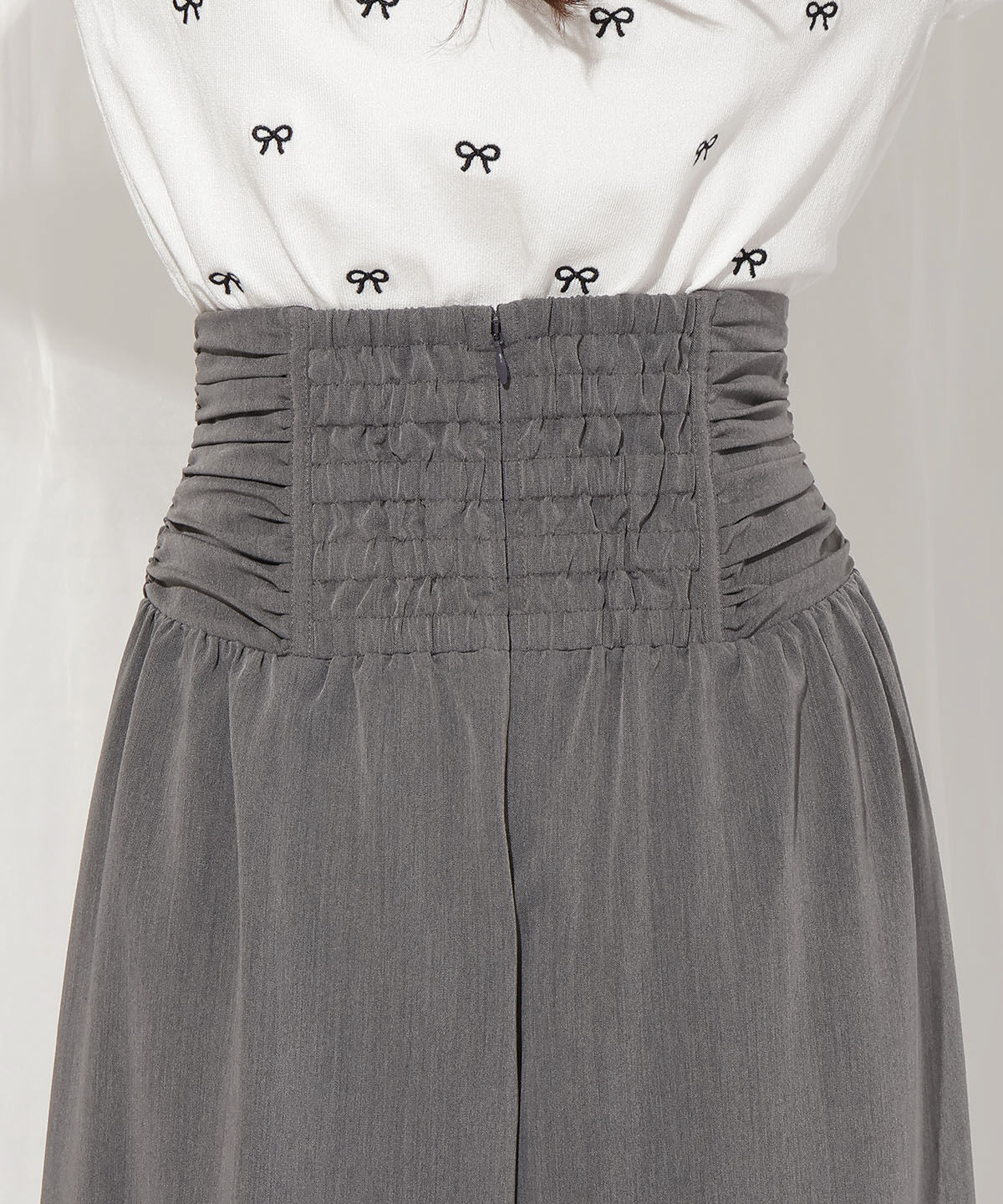 WILLSELECTION「ドロスト風リボンワイドパンツ」|その他|