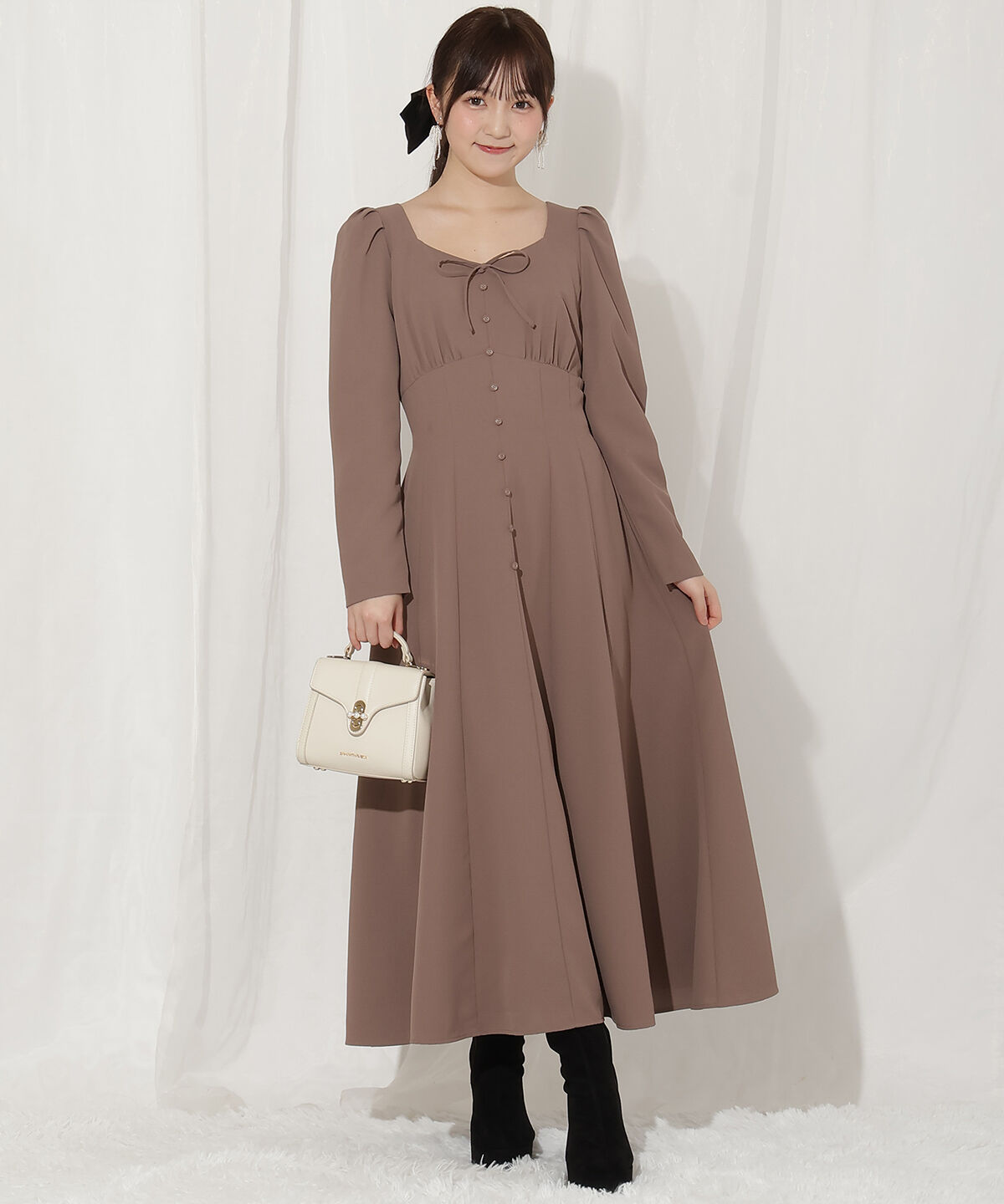 WILLSELECTION「フロントボタンワンピース」|ワンピース|